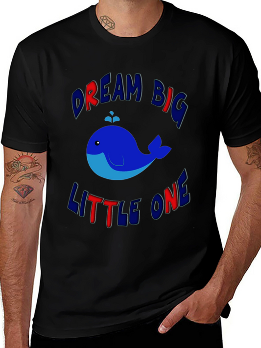 Dream Big Whale Graphic Tee