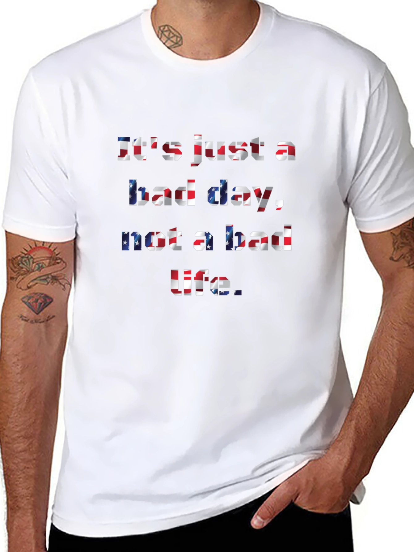 Inspirational American Flag T-Shirt
