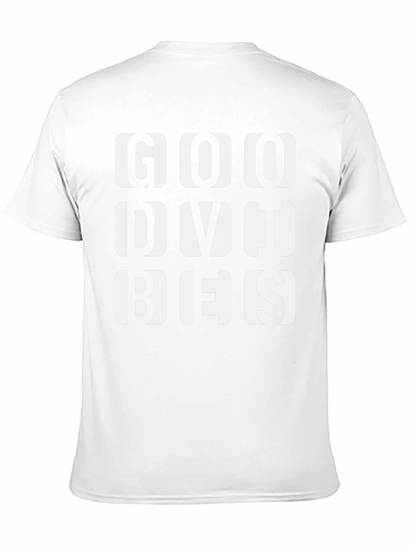 Good Vibes Black Graphic T-Shirt