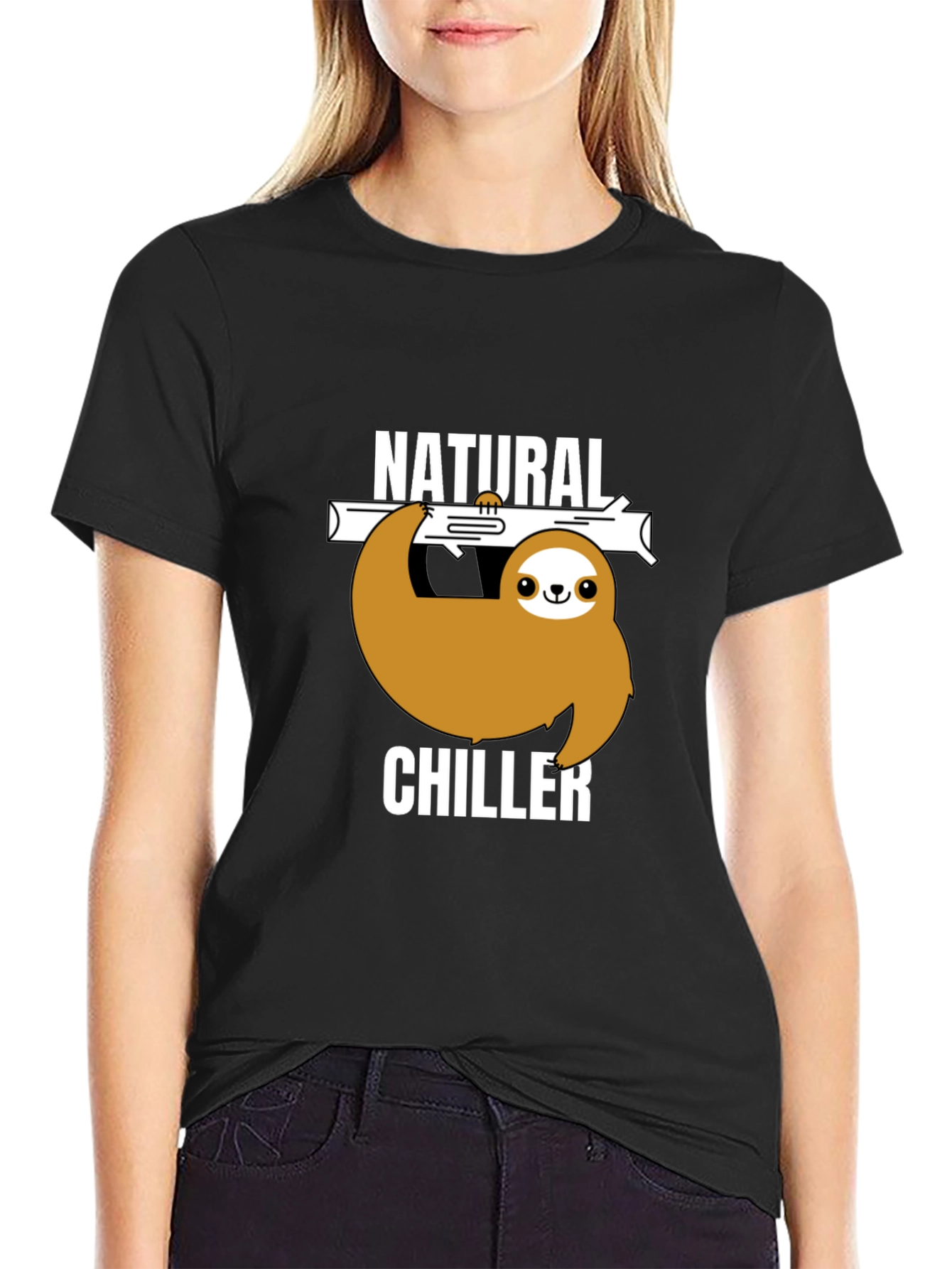 Natural Chiller Sloth T-Shirt