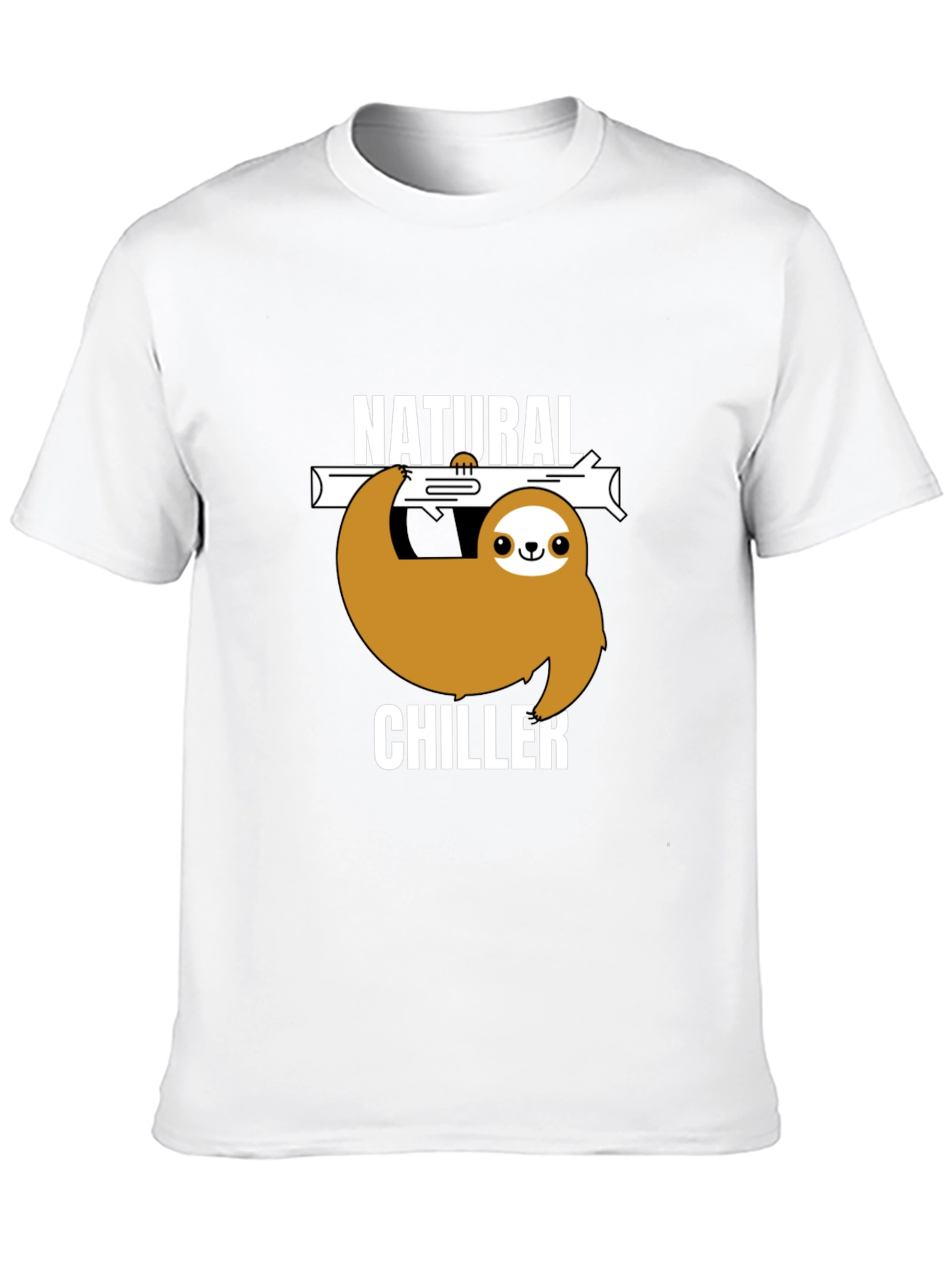 Natural Chiller Sloth T-Shirt