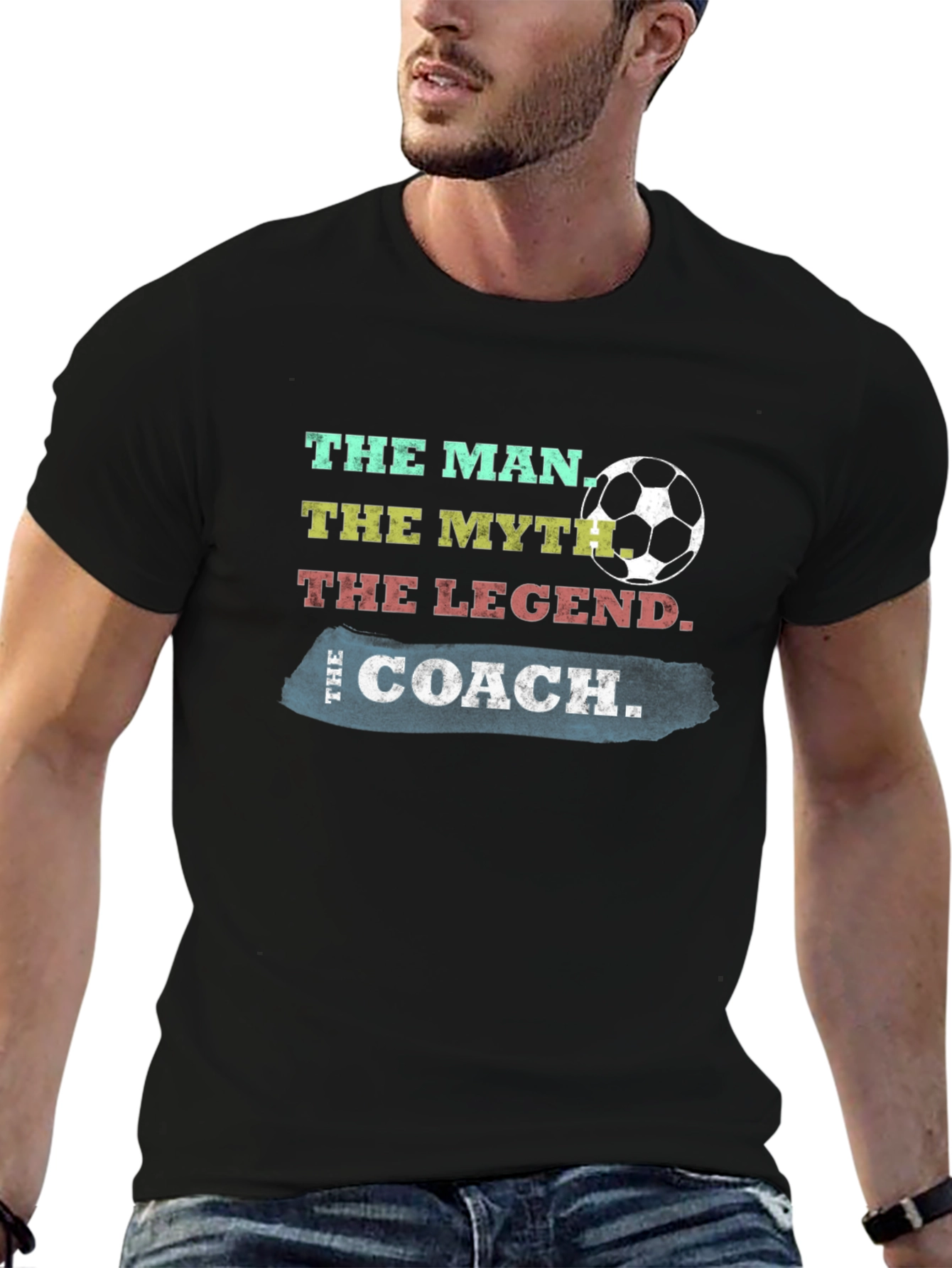 The Coach The Myth The Legend Graphic T-Shirt