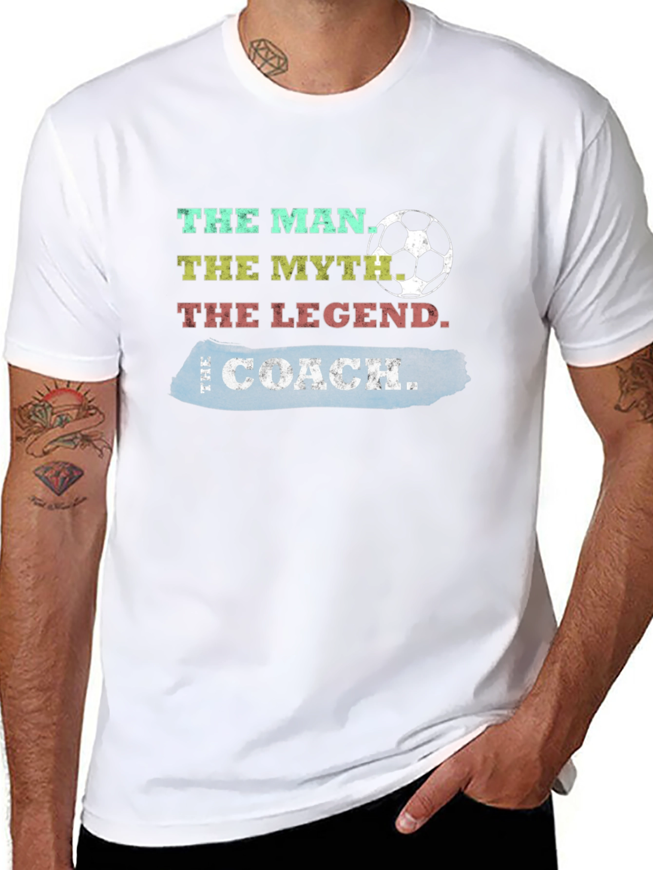 The Coach The Myth The Legend Graphic T-Shirt