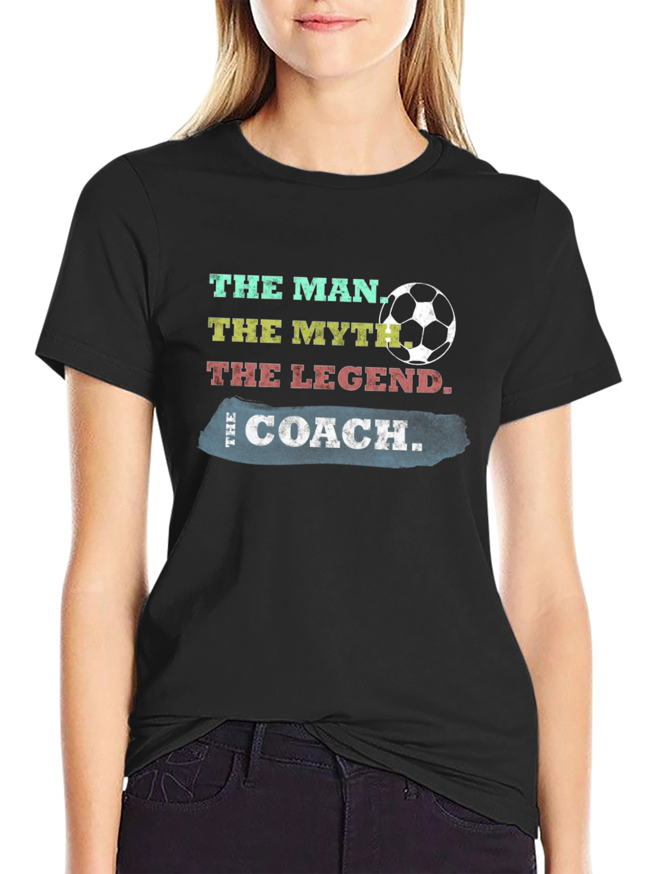 The Coach The Myth The Legend Graphic T-Shirt