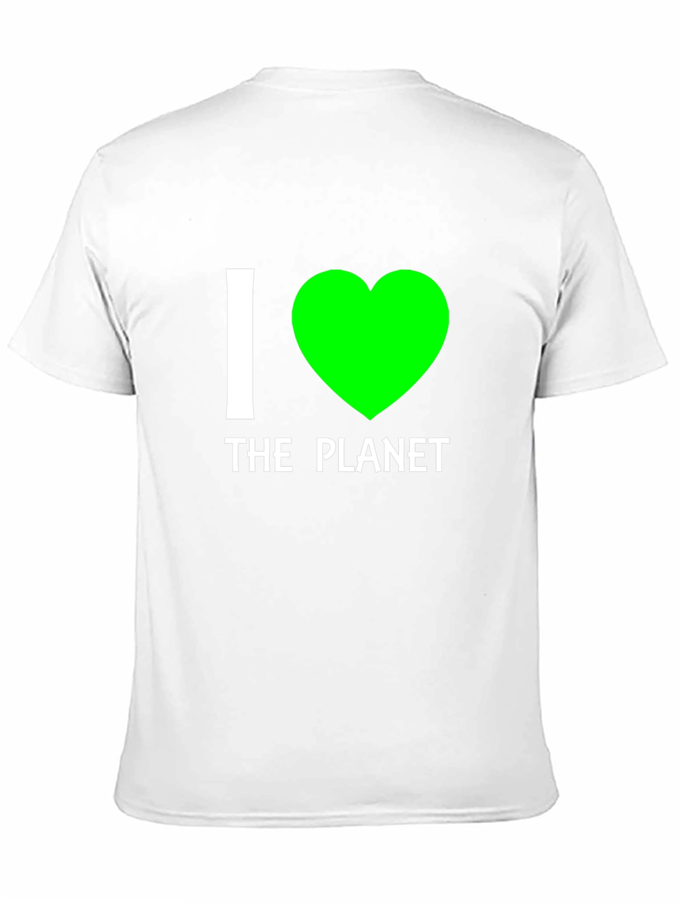 I Heart The Planet T-Shirt - Eco-Friendly Design