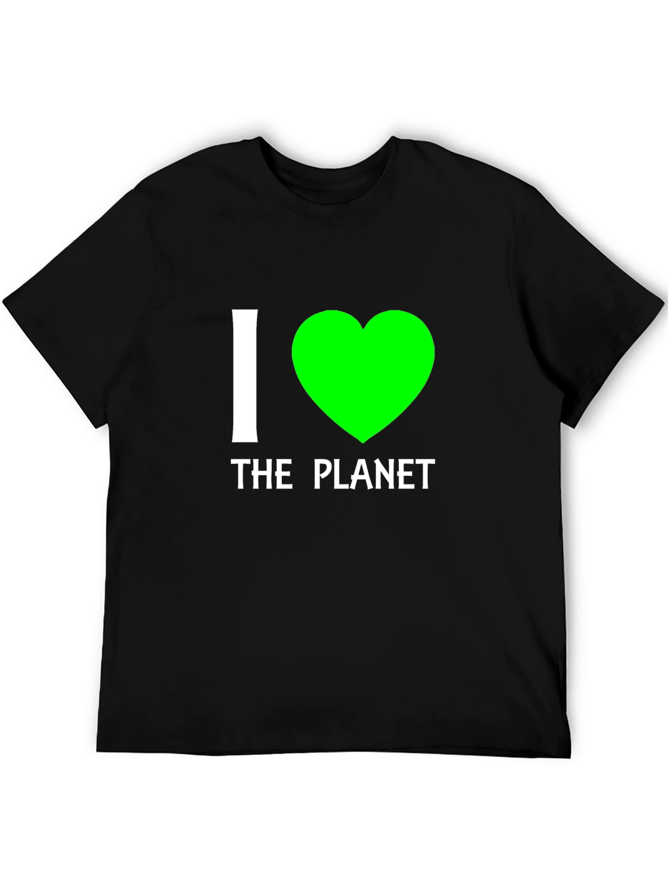 I Heart The Planet T-Shirt - Eco-Friendly Design