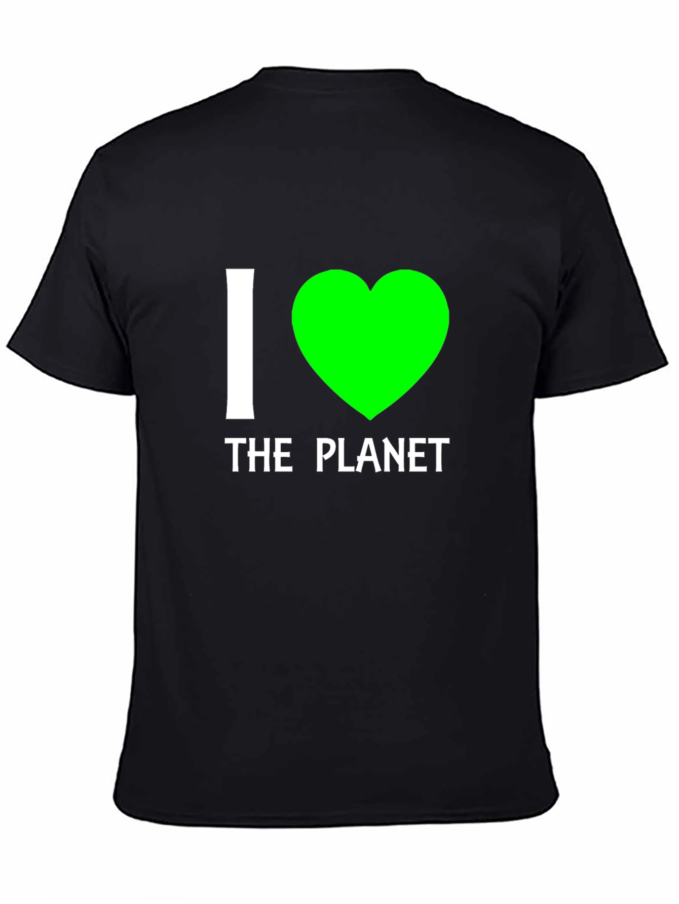 I Heart The Planet T-Shirt - Eco-Friendly Design