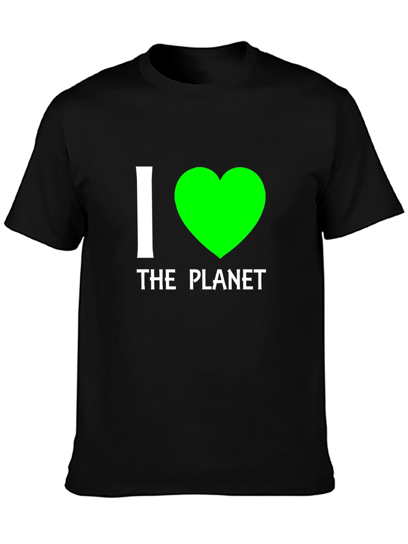 I Heart The Planet T-Shirt - Eco-Friendly Design