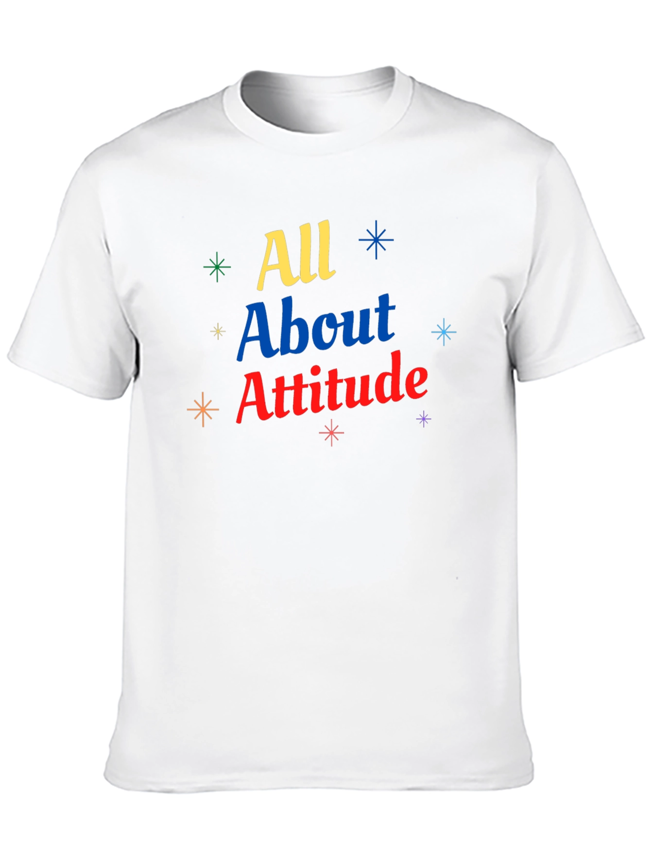 All About Attitude Graphic Tee - Trendy Style