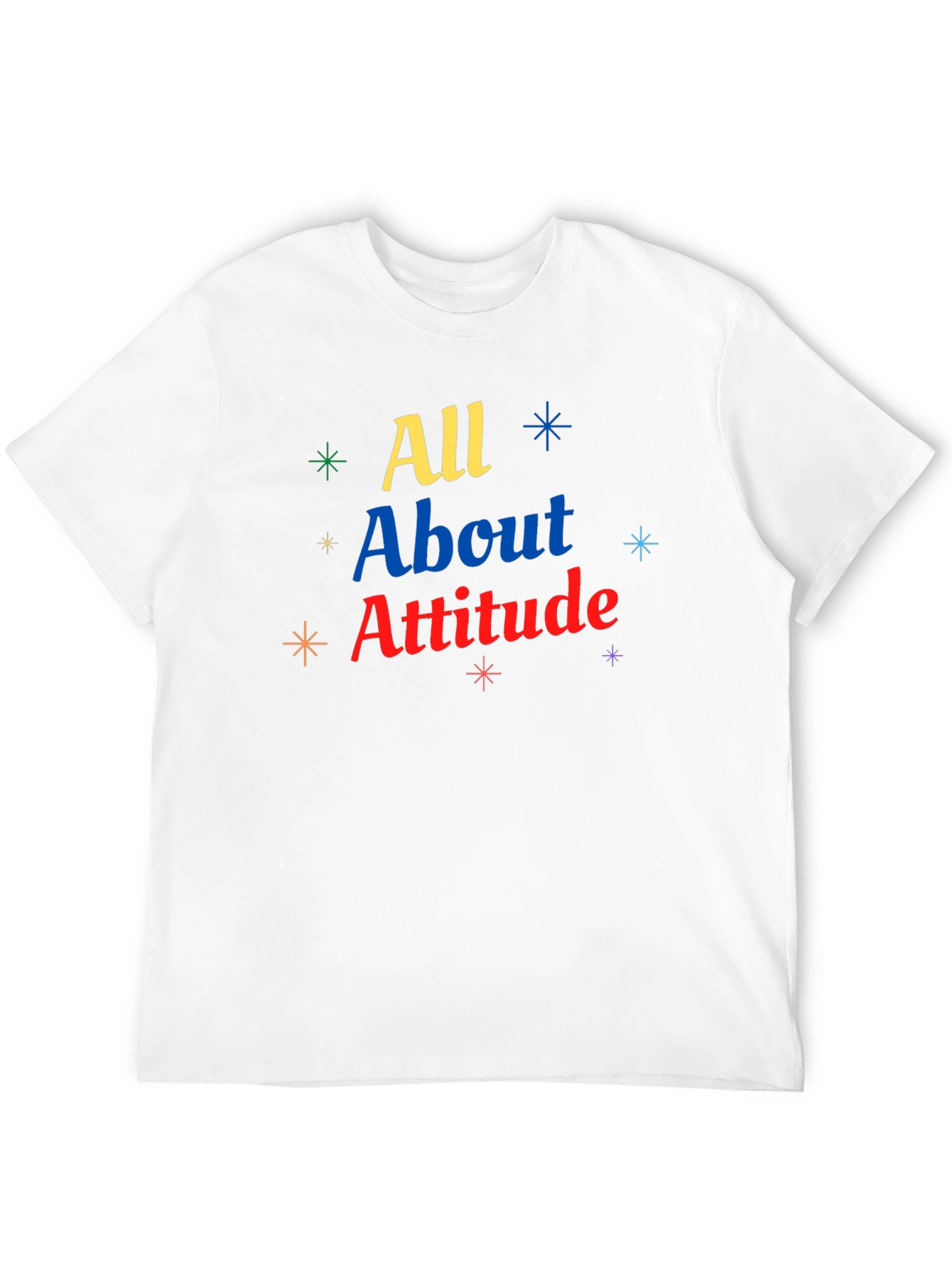 All About Attitude Graphic Tee - Trendy Style
