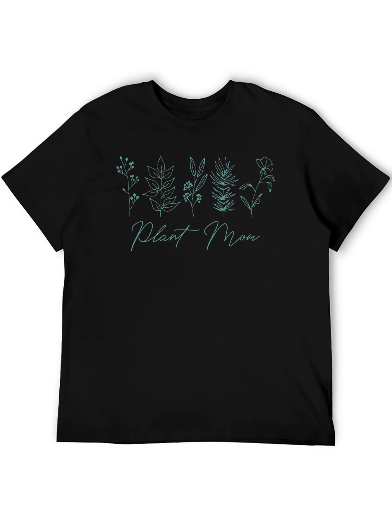 Plant Mom Graphic Tee - Black Unisex Shirt