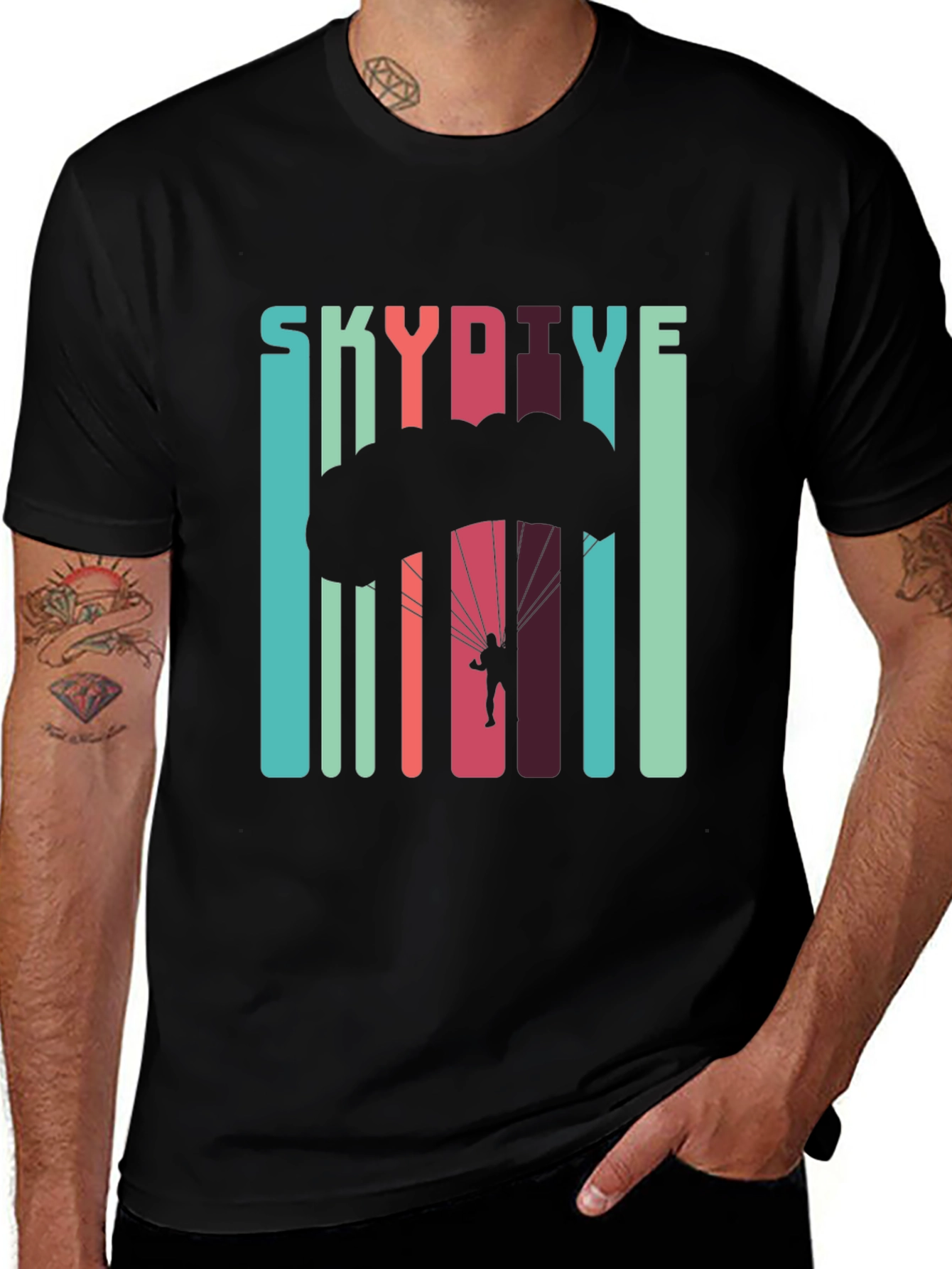 Skydiving Graphic T-Shirt - Adventure Seeker Tee