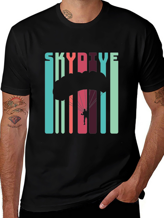 Skydiving Graphic T-Shirt - Adventure Seeker Tee
