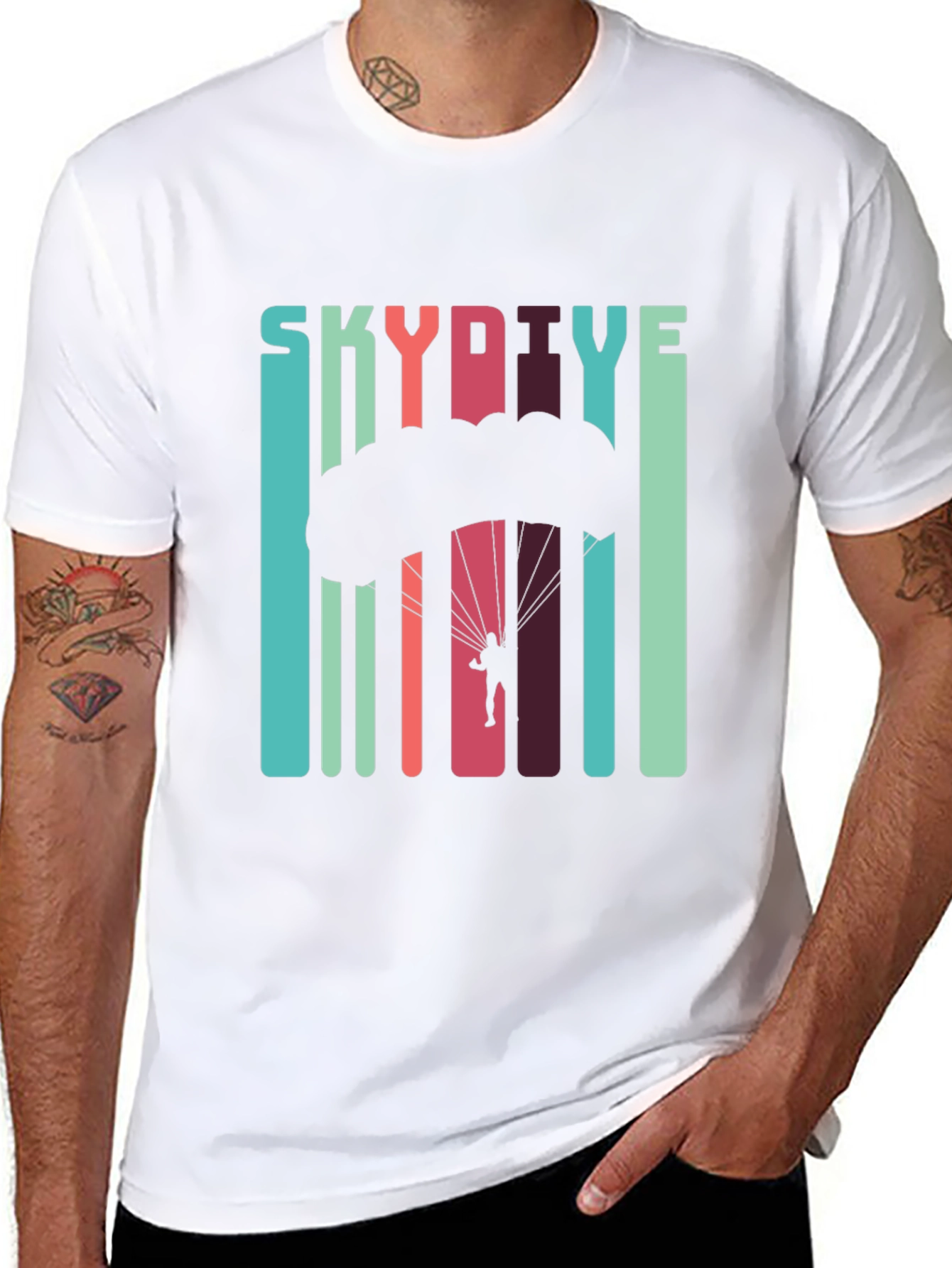 Skydiving Graphic T-Shirt - Adventure Seeker Tee