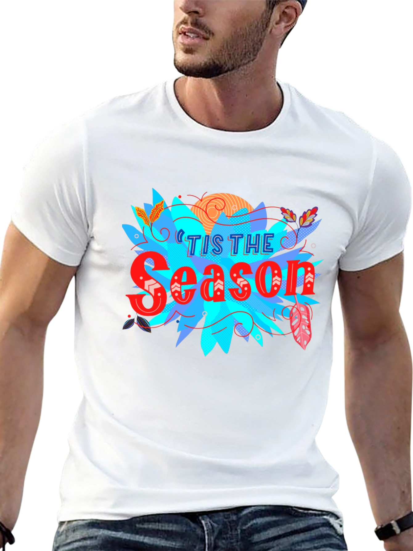 Tis The Season Graphic Tee - Holiday Cheer!