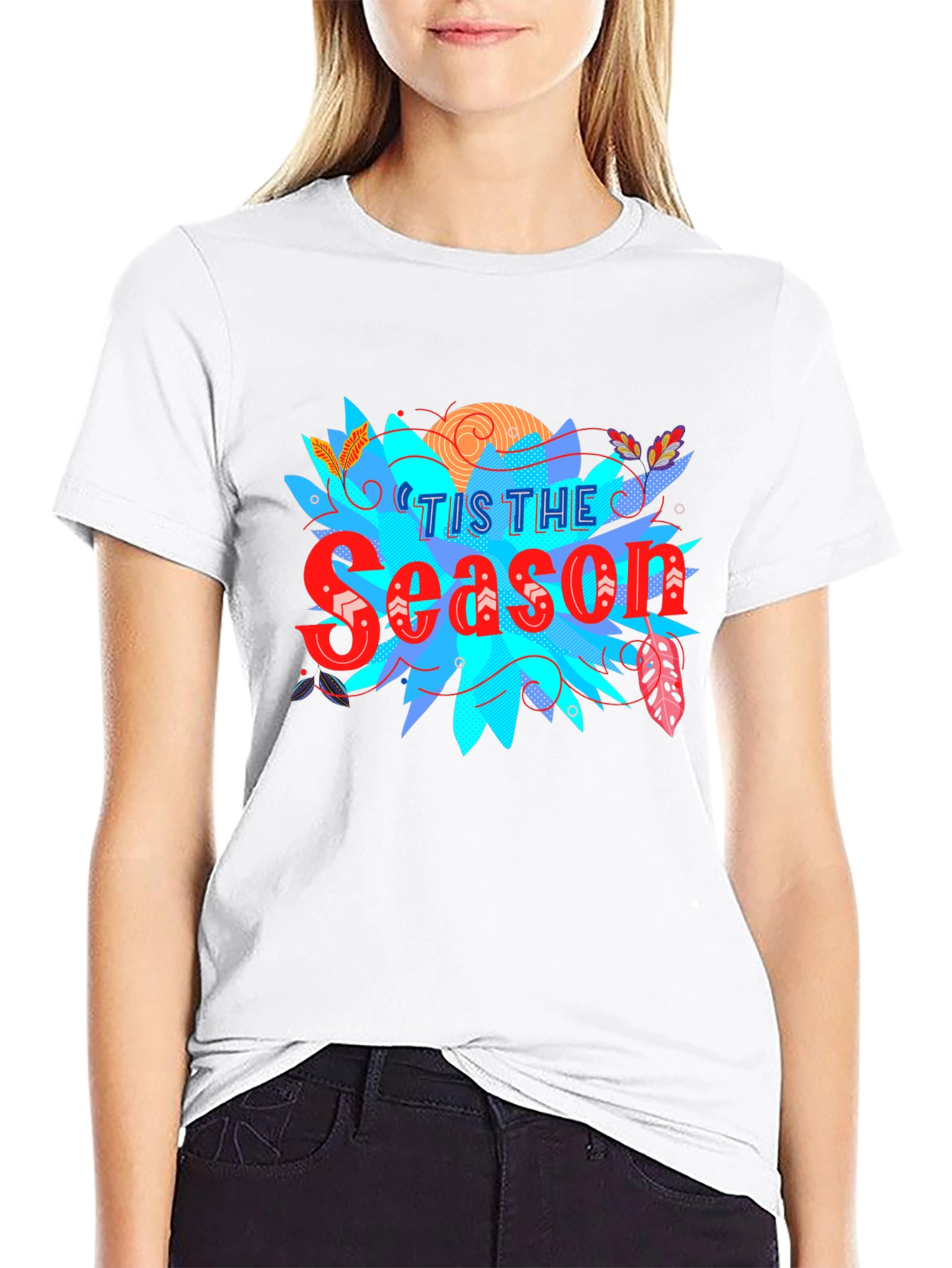 Tis The Season Graphic Tee - Holiday Cheer!