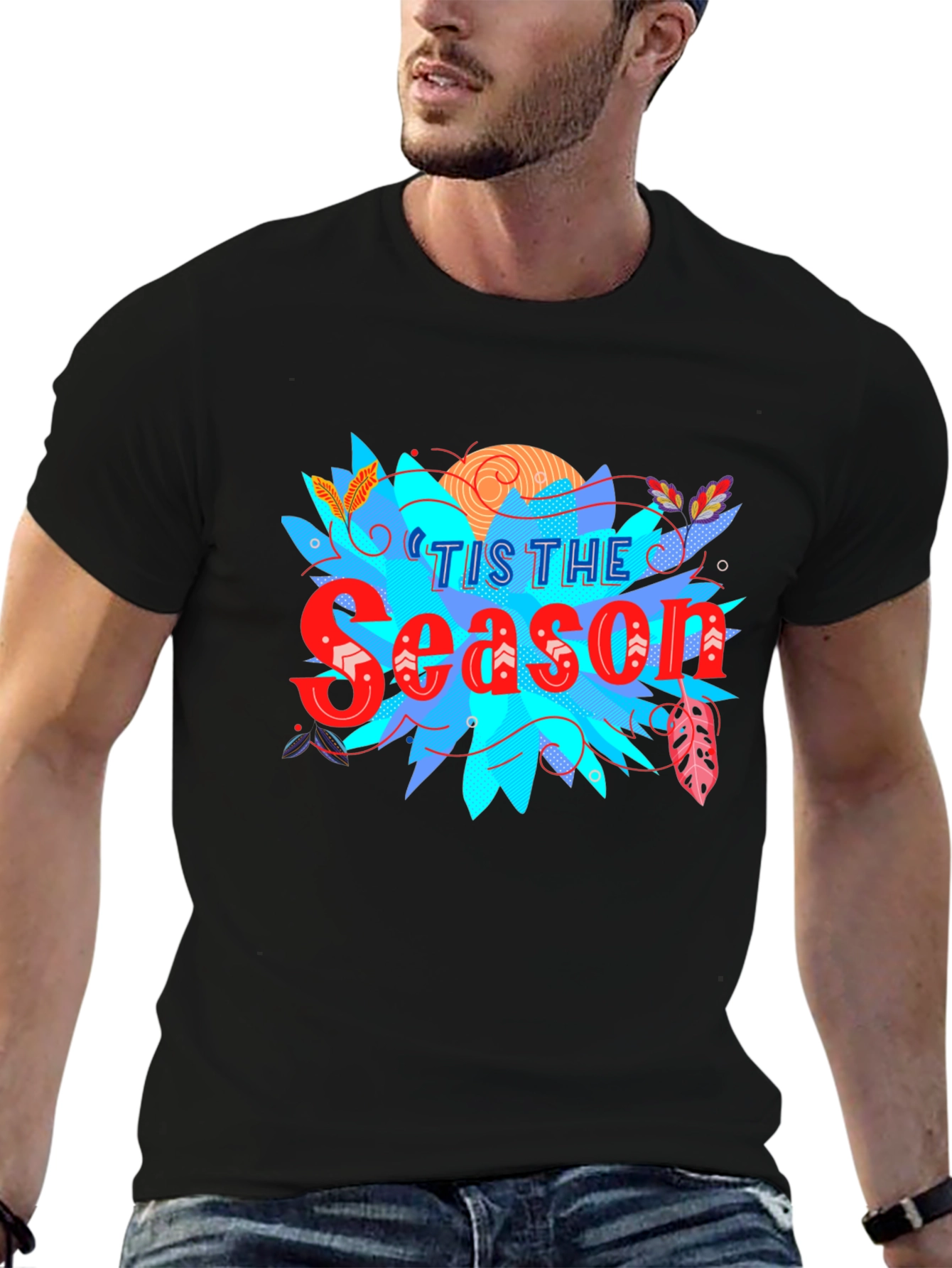 Tis The Season Graphic Tee - Holiday Cheer!
