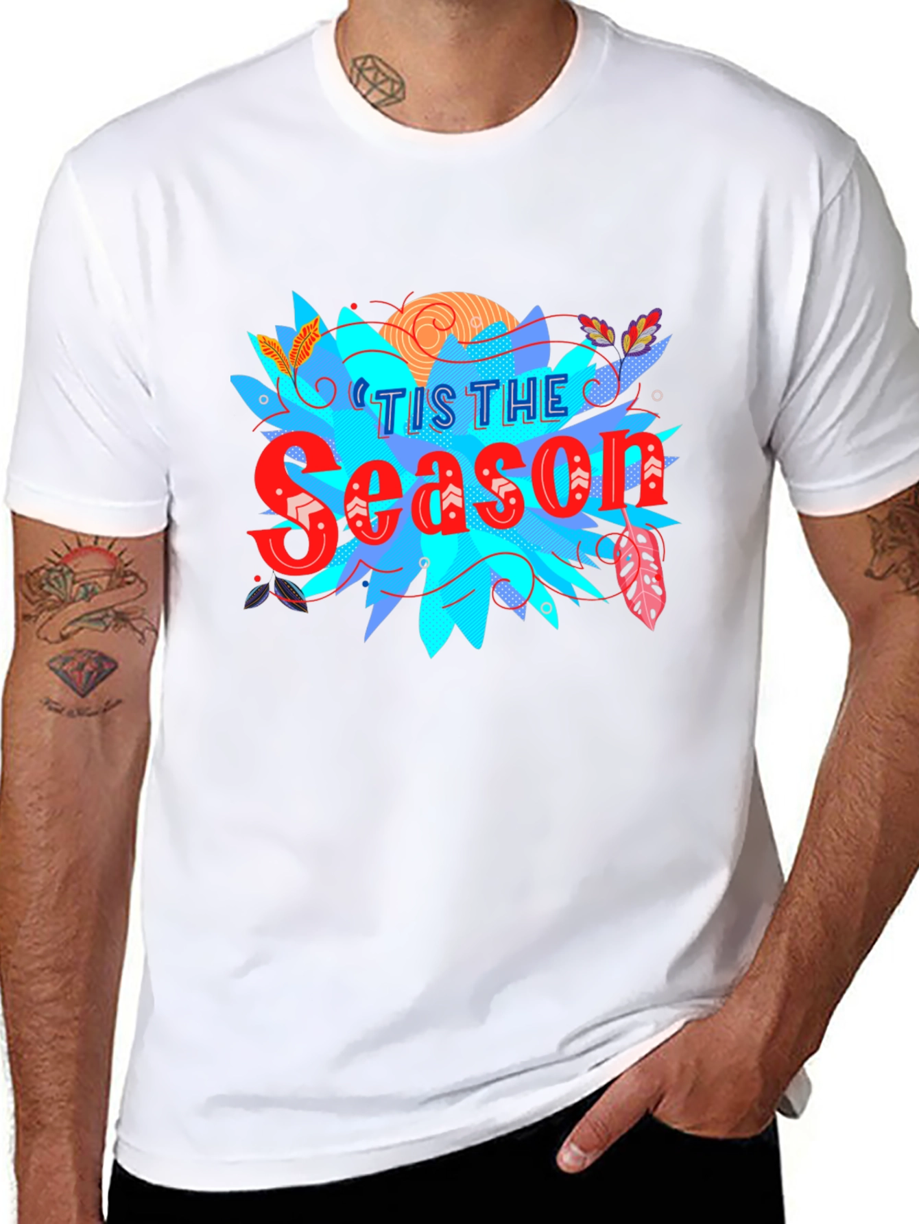 Tis The Season Graphic Tee - Holiday Cheer!