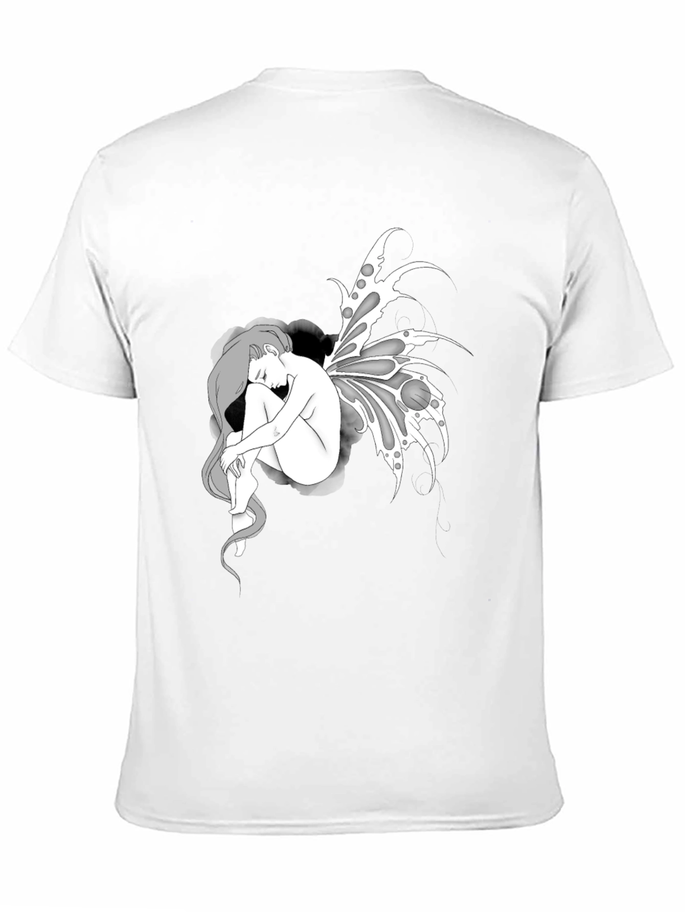 Fairy Graphic Black T-Shirt