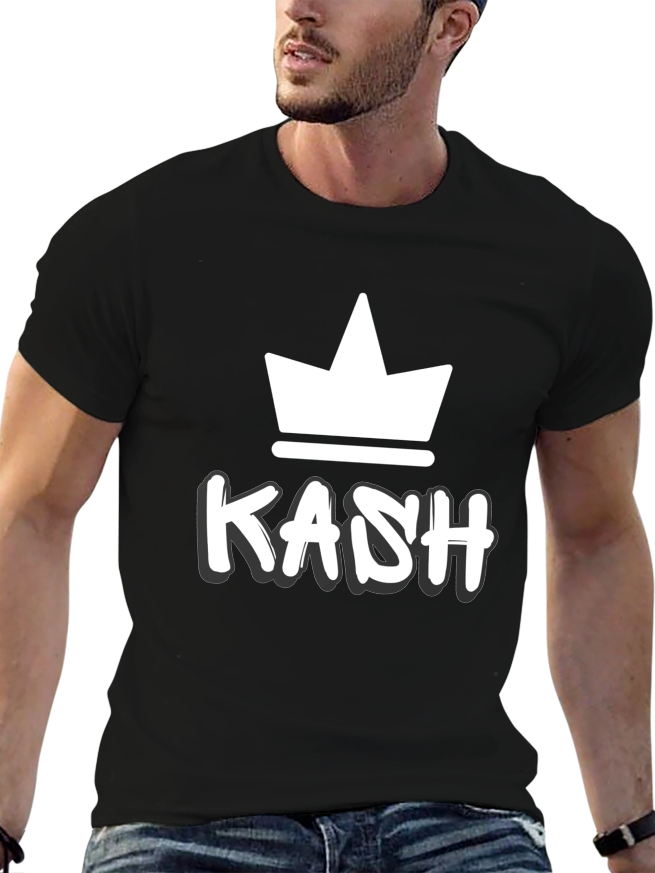 KASH Crown T-Shirt - Stylish Graphic Tee
