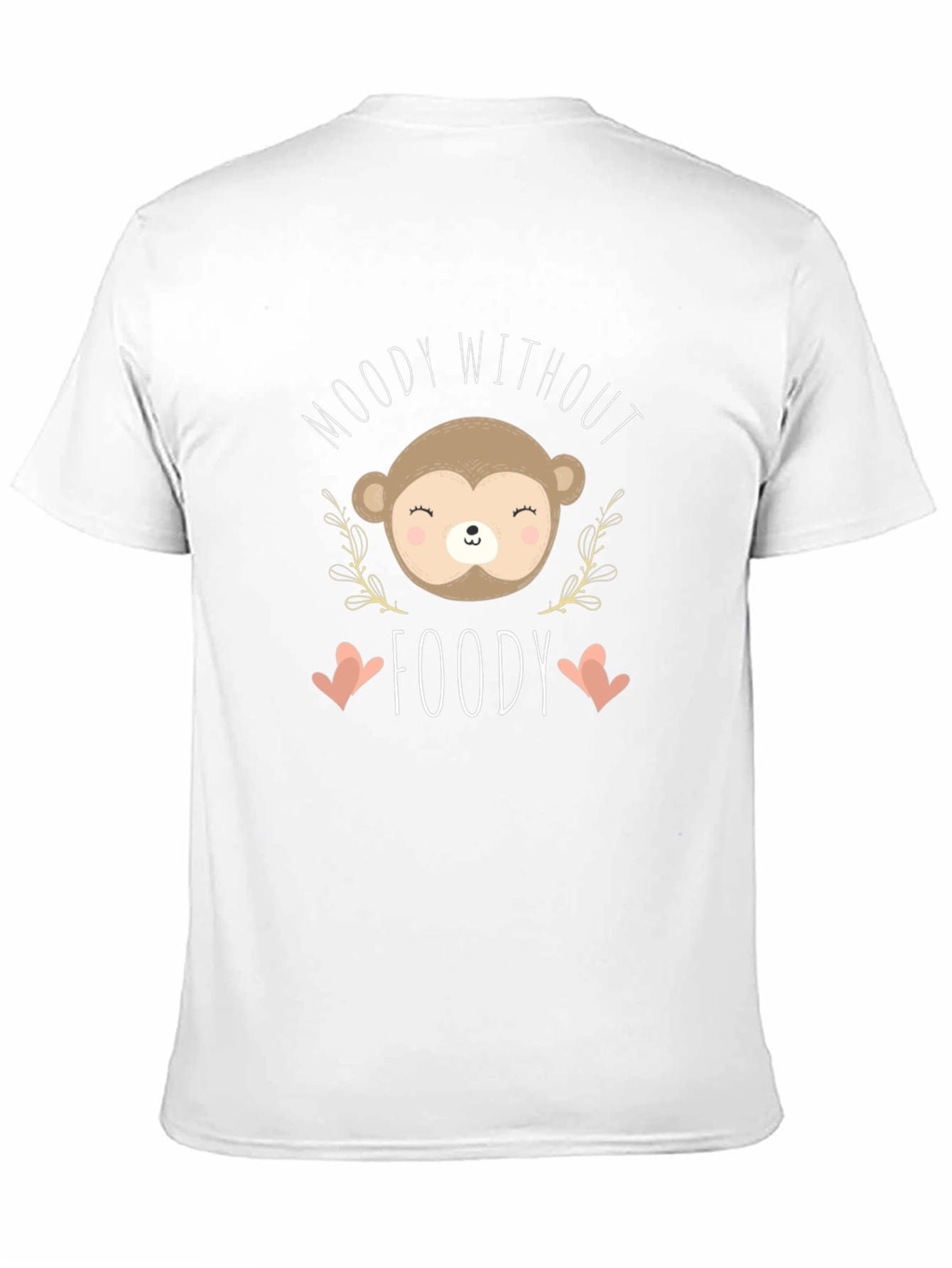 Moody Without Foody Black Graphic Tee