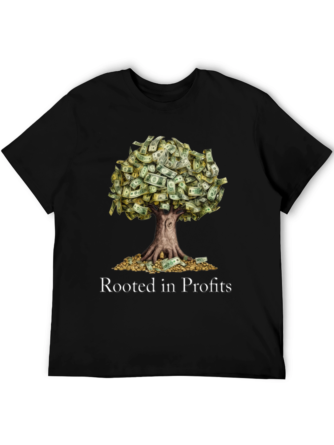 Rooted in Profits Graphic T-Shirt