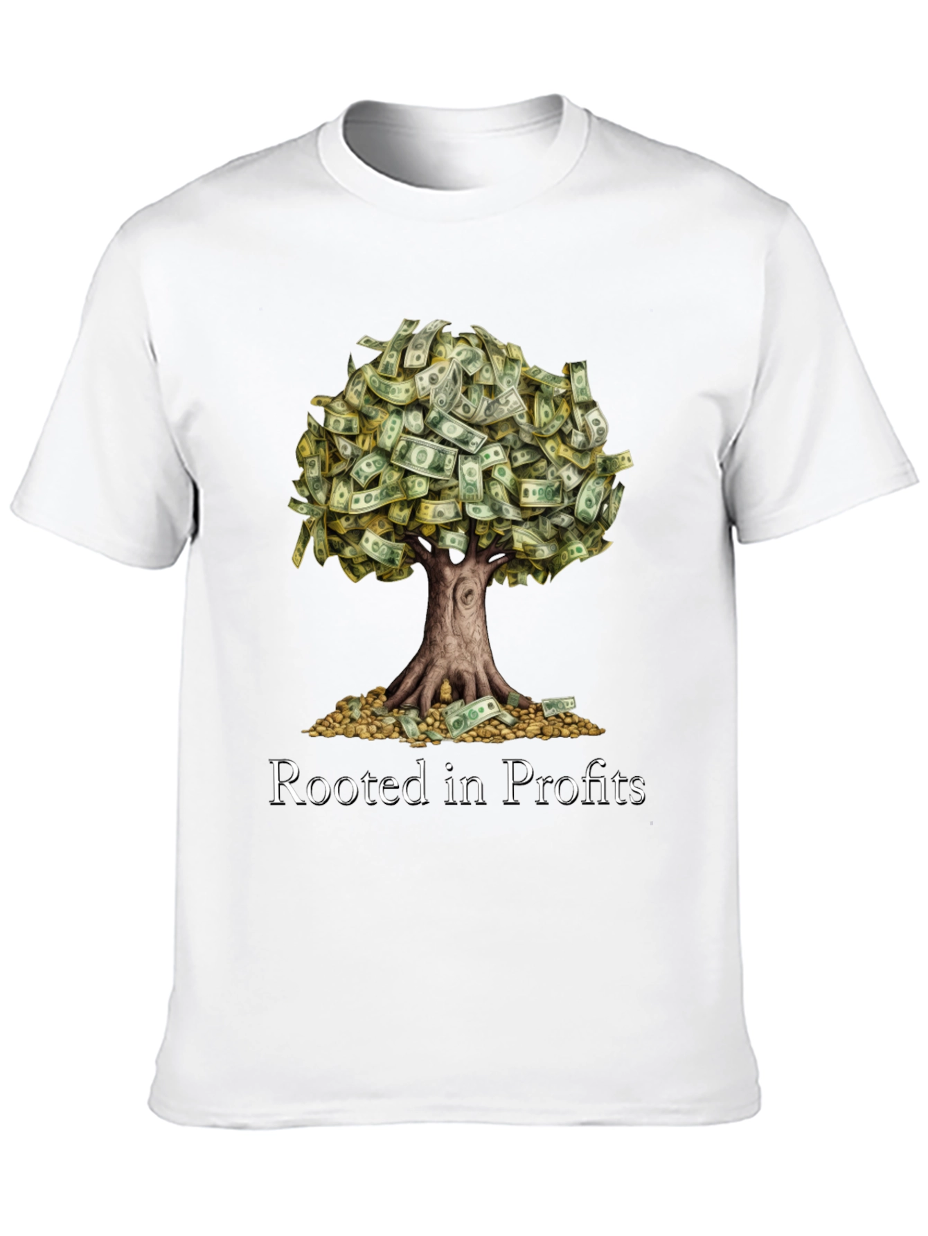 Rooted in Profits Graphic T-Shirt
