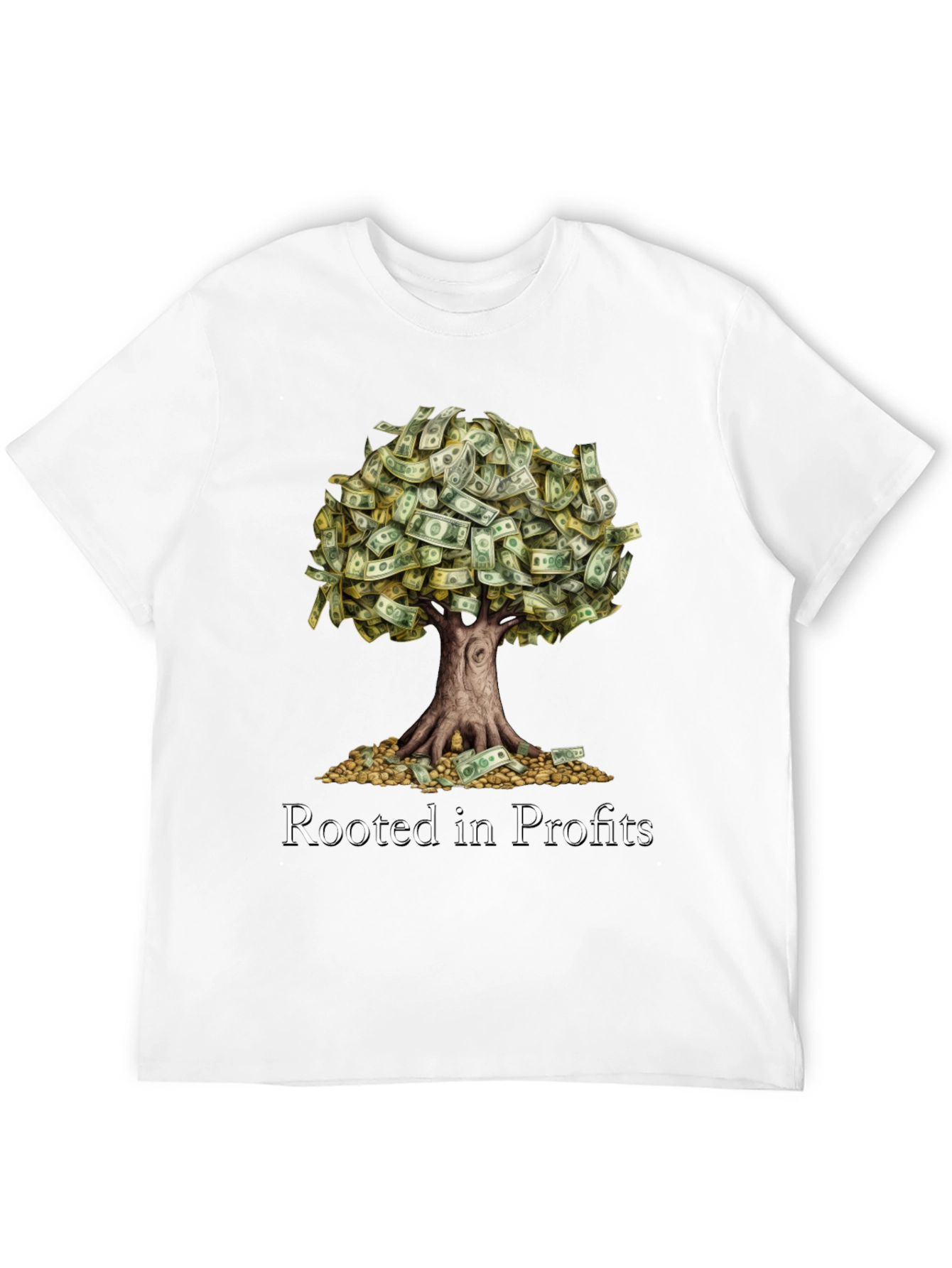 Rooted in Profits Graphic T-Shirt