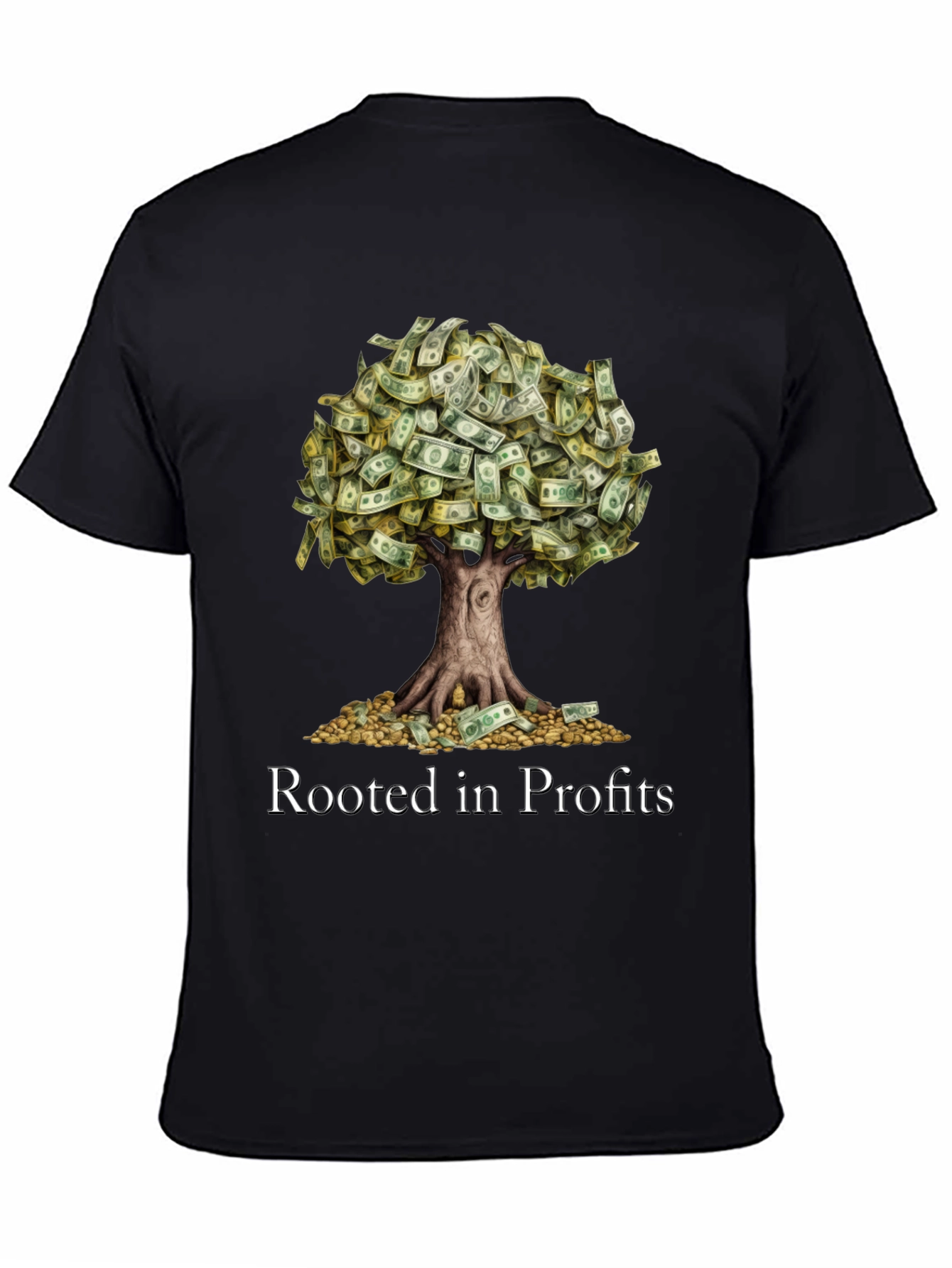 Rooted in Profits Graphic T-Shirt