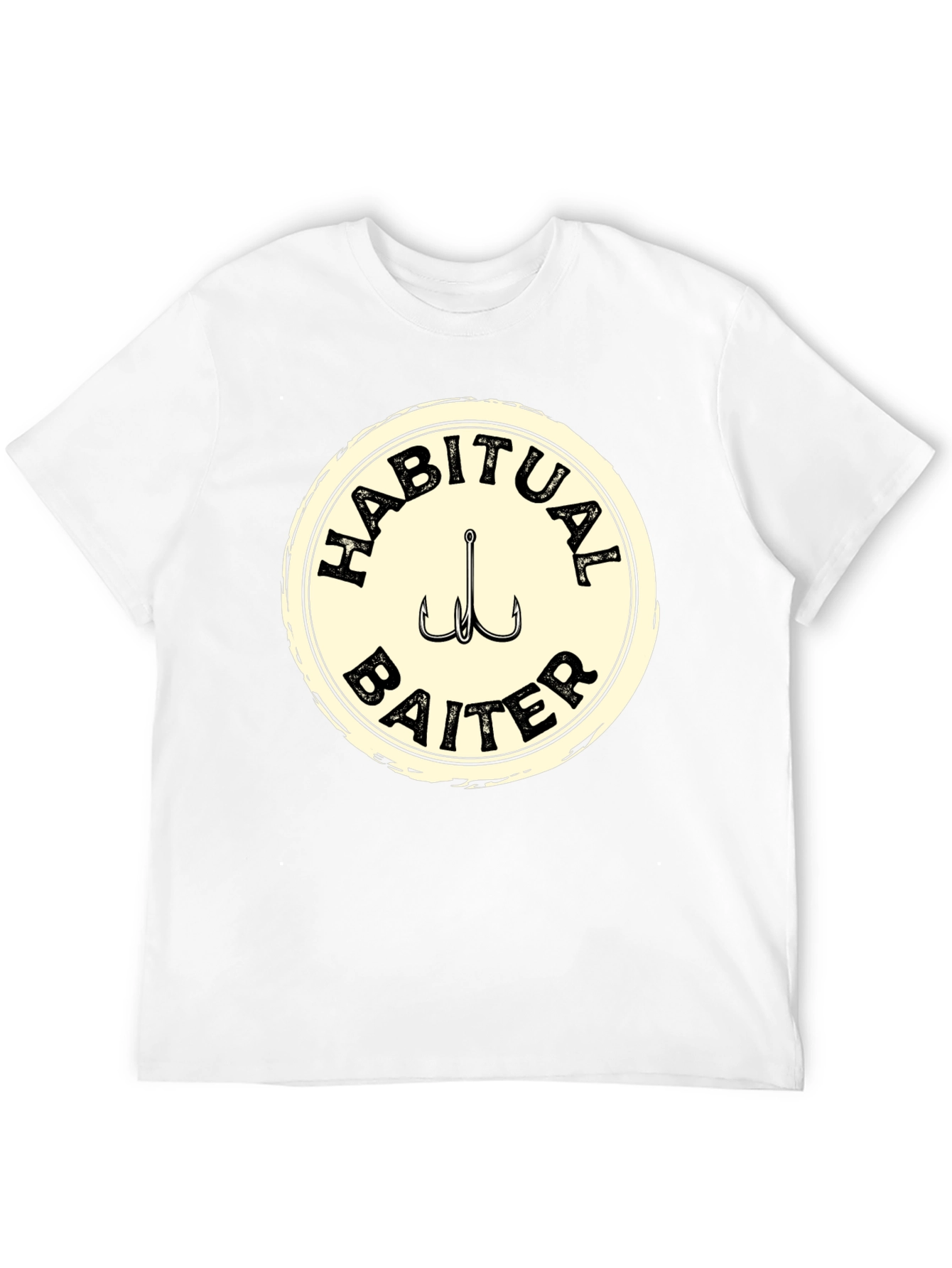 Habitual Baiter Fishing T-Shirt - Black