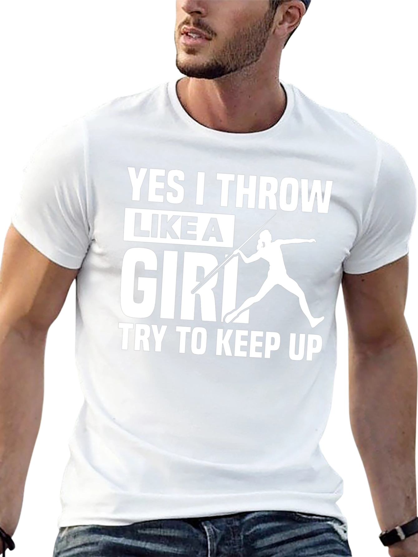 Yes I Throw Like A Girl T-Shirt
