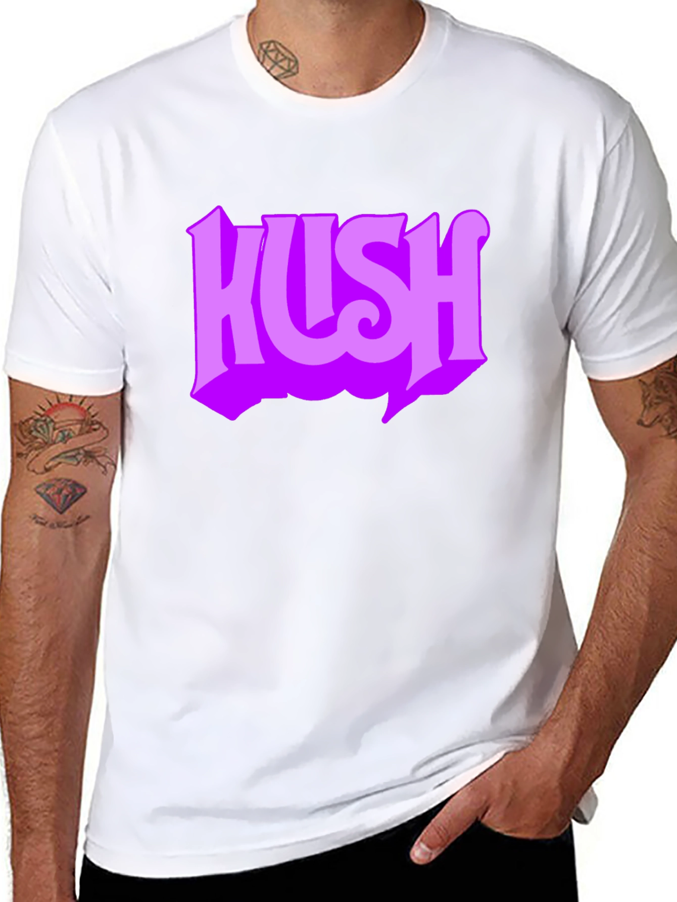 Kush Graphic T-Shirt - Casual Style