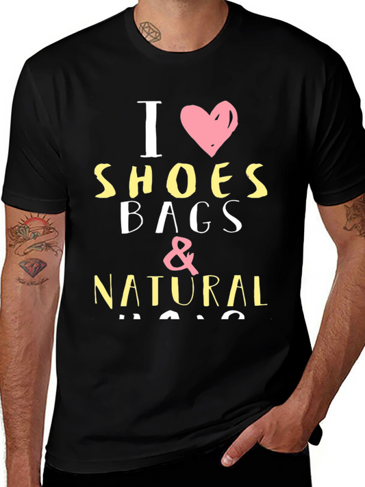 I Love Shoes Bags & Natural... T-Shirt