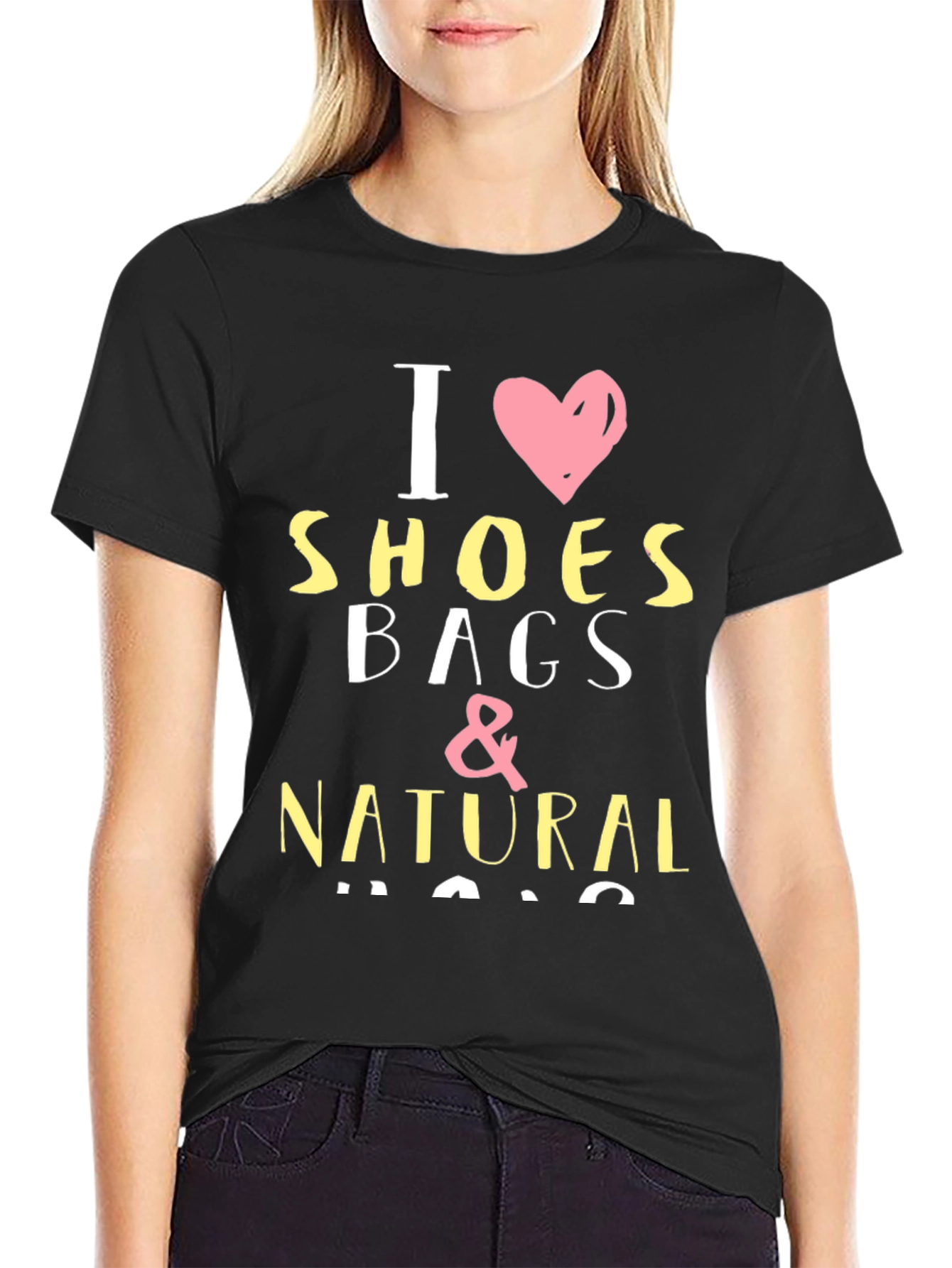 I Love Shoes Bags & Natural... T-Shirt