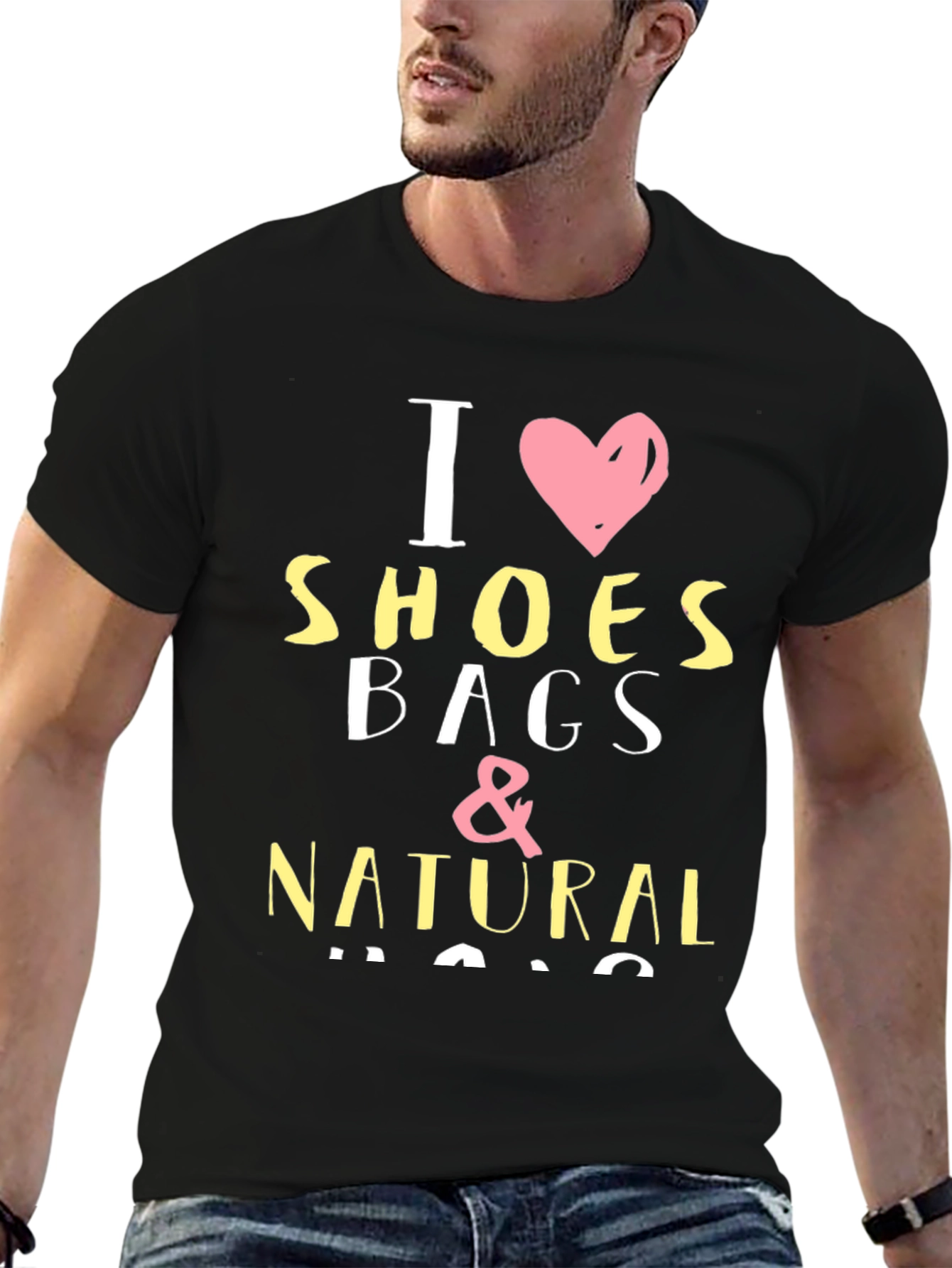 I Love Shoes Bags & Natural... T-Shirt