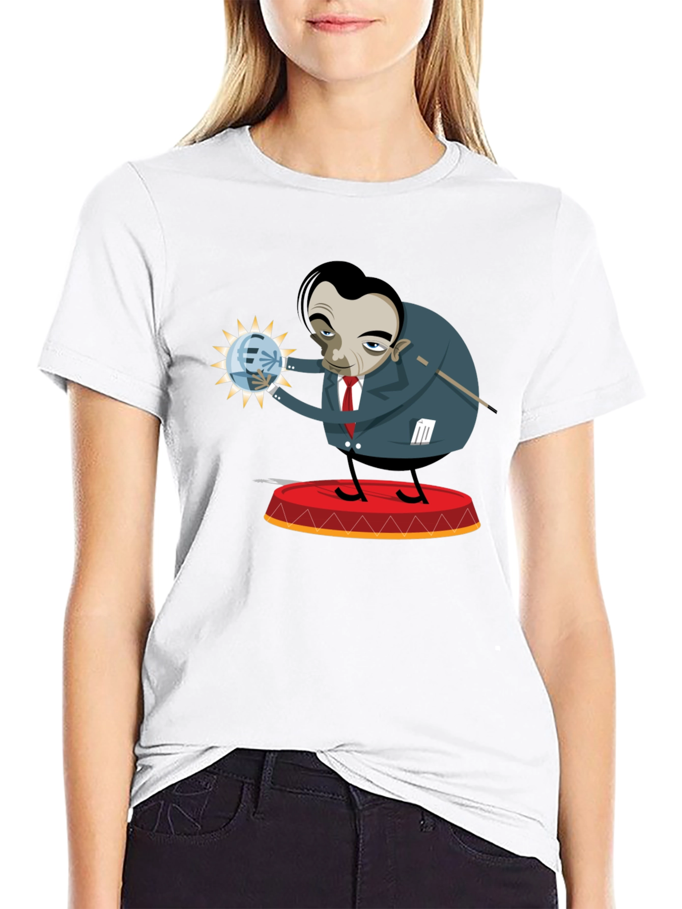 Mr. Bean Magic Act T-Shirt - Black