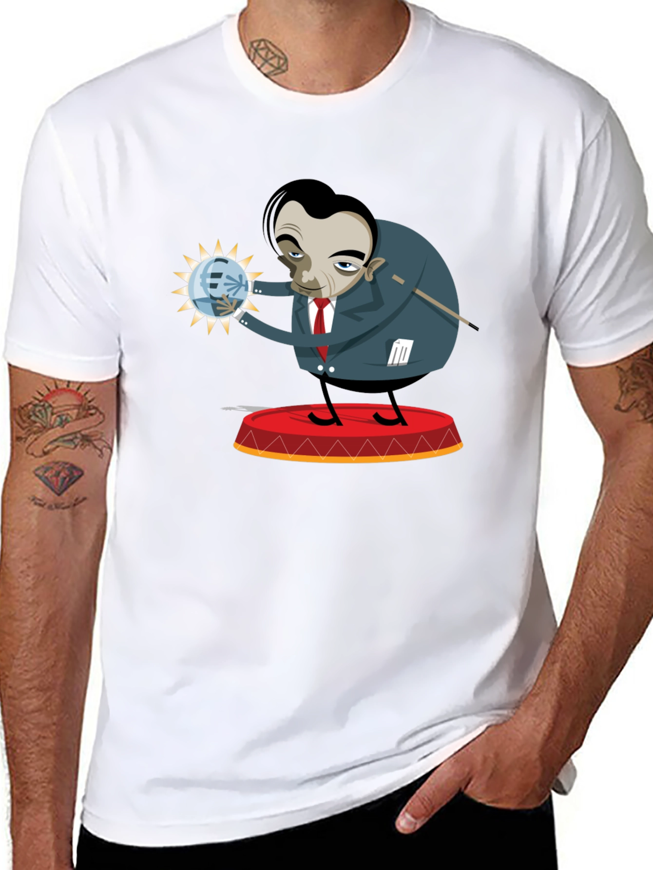 Mr. Bean Magic Act T-Shirt - Black