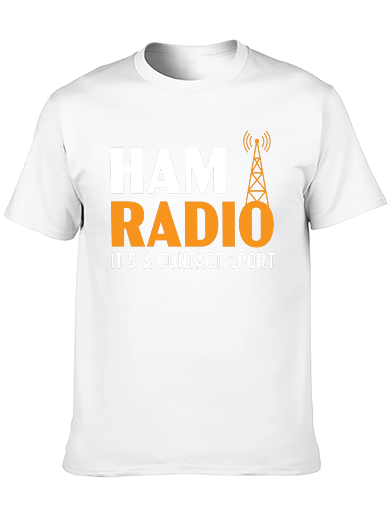 Ham Radio Contact Sport T-Shirt - Black
