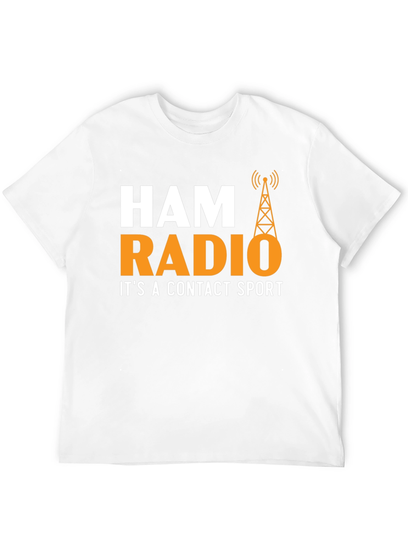 Ham Radio Contact Sport T-Shirt - Black