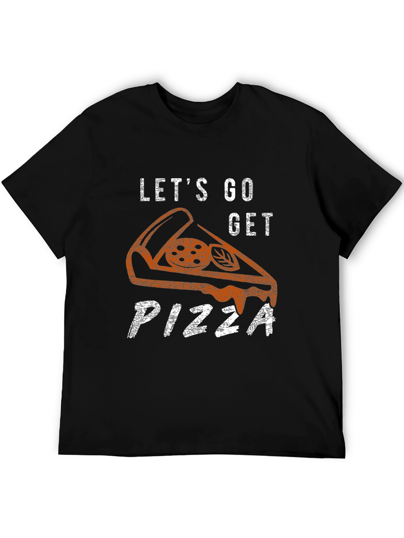 Lets Go Get Pizza Graphic Tee