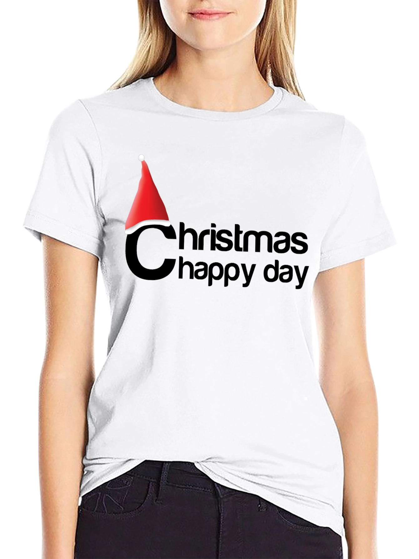 Christmas Happy Day Graphic Tee