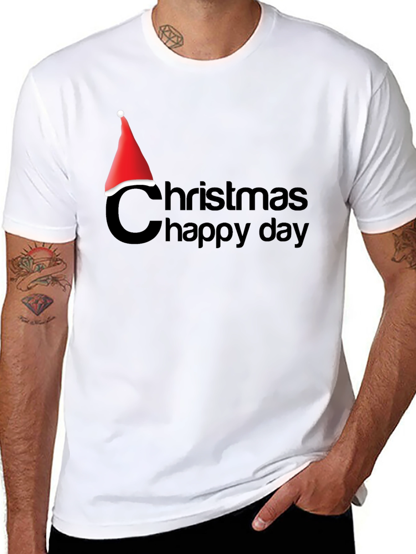 Christmas Happy Day Graphic Tee
