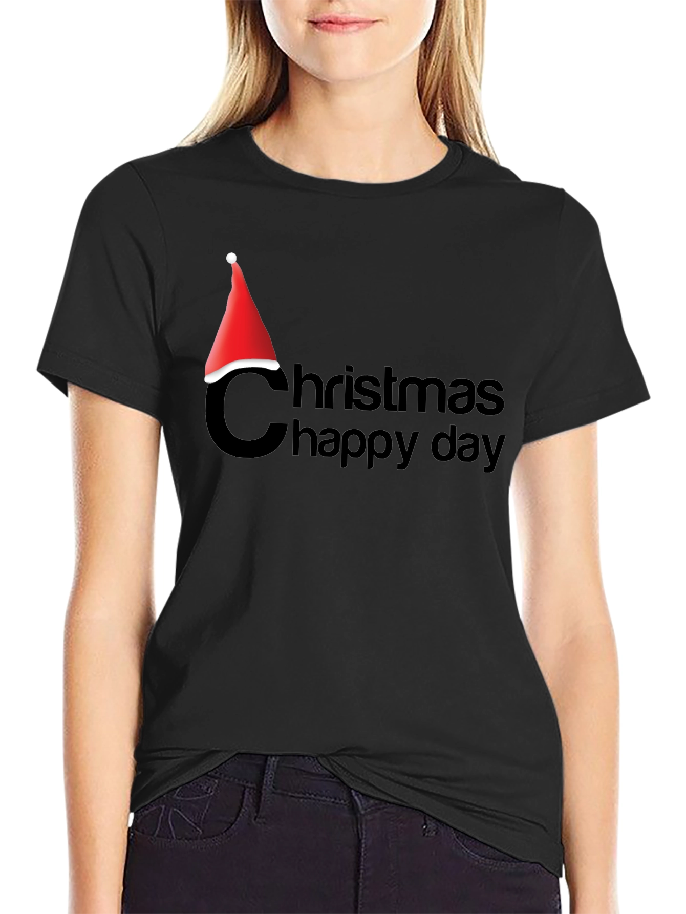 Christmas Happy Day Graphic Tee