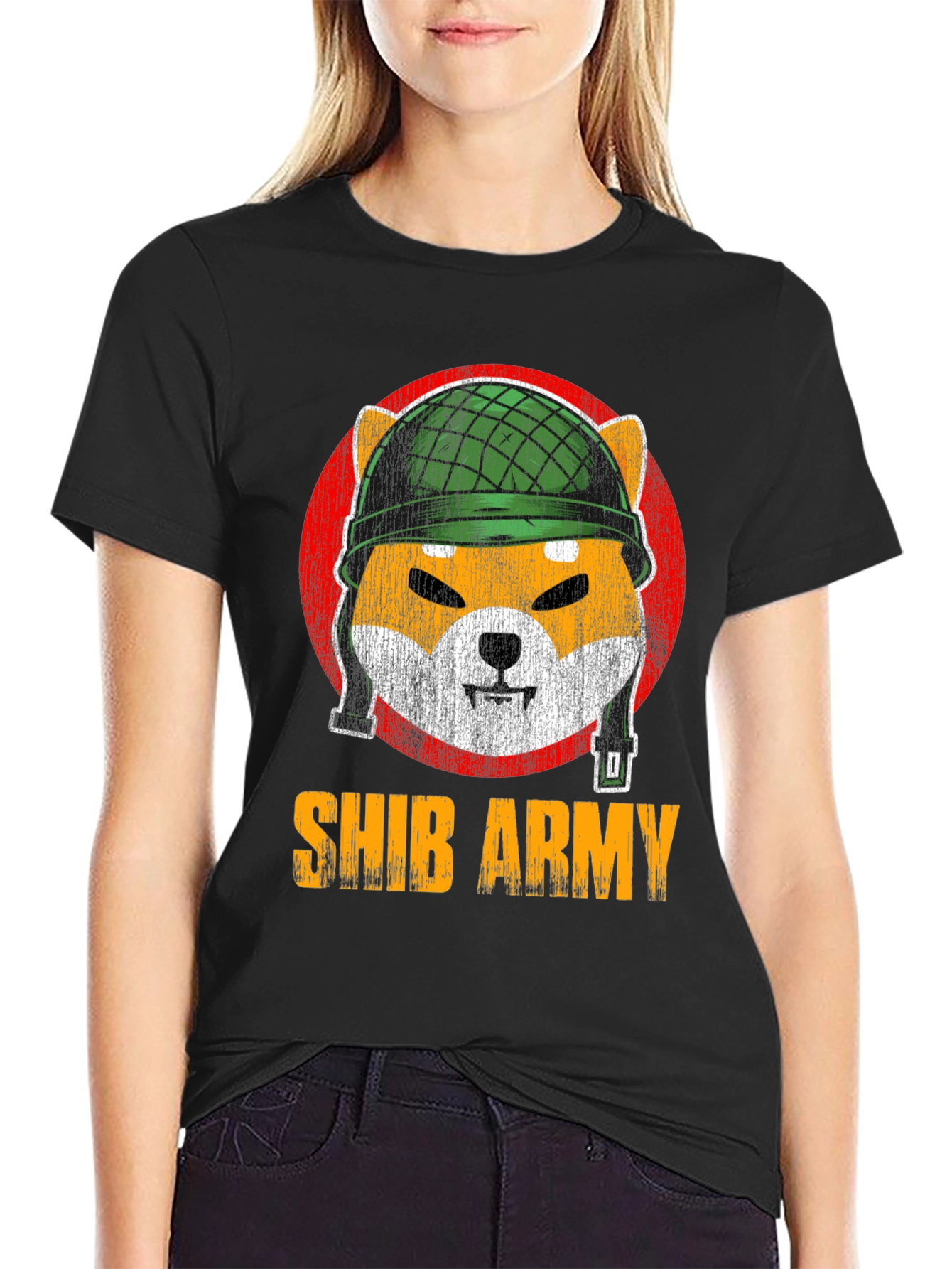 Shib Army T-Shirt - Shiba Inu Doge Crypto Tee