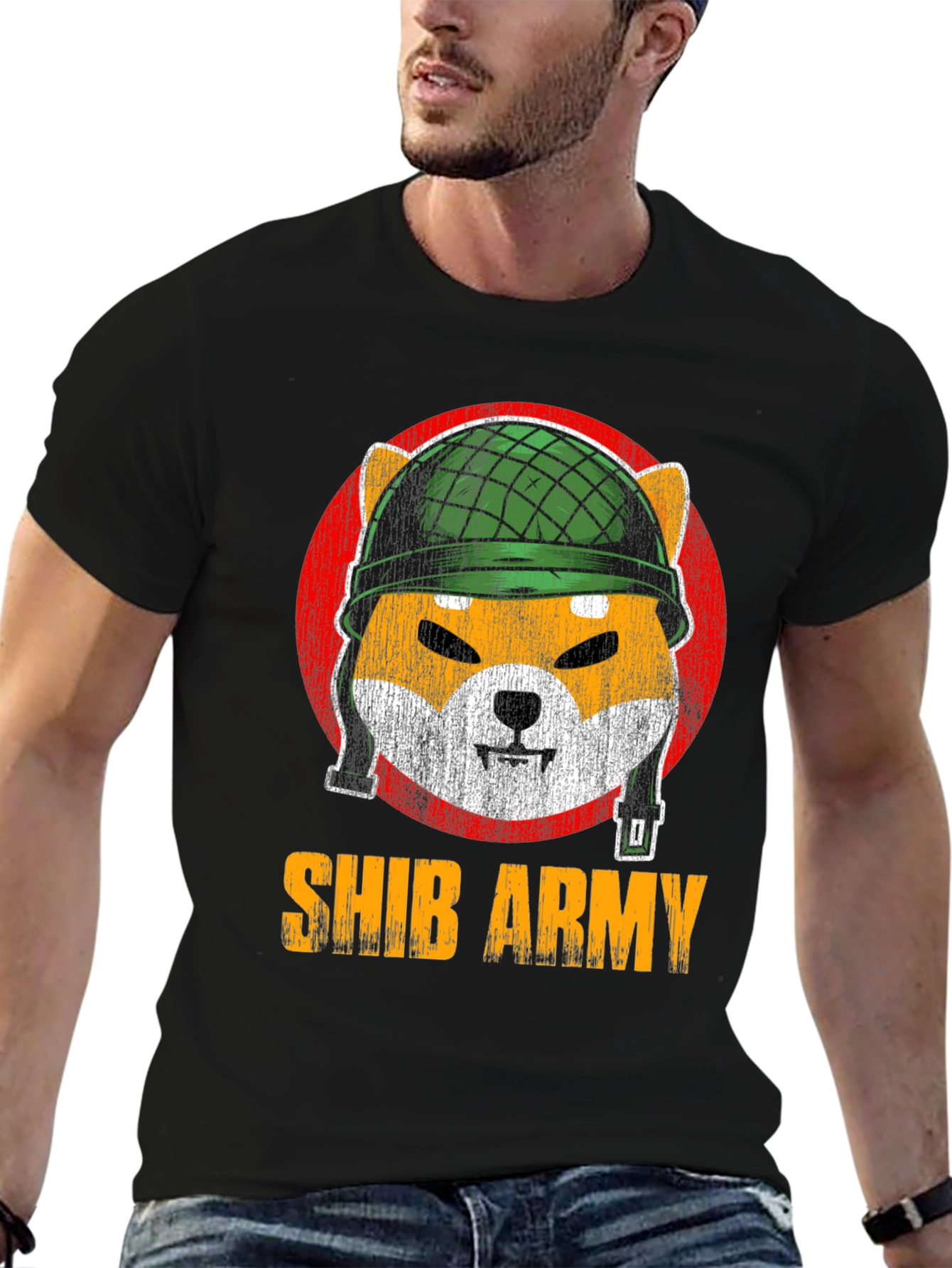 Shib Army T-Shirt - Shiba Inu Doge Crypto Tee