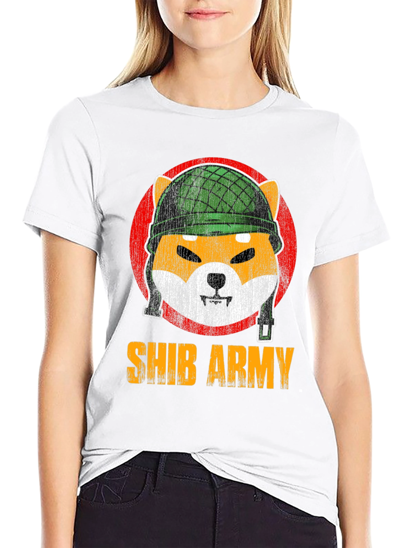 Shib Army T-Shirt - Shiba Inu Doge Crypto Tee