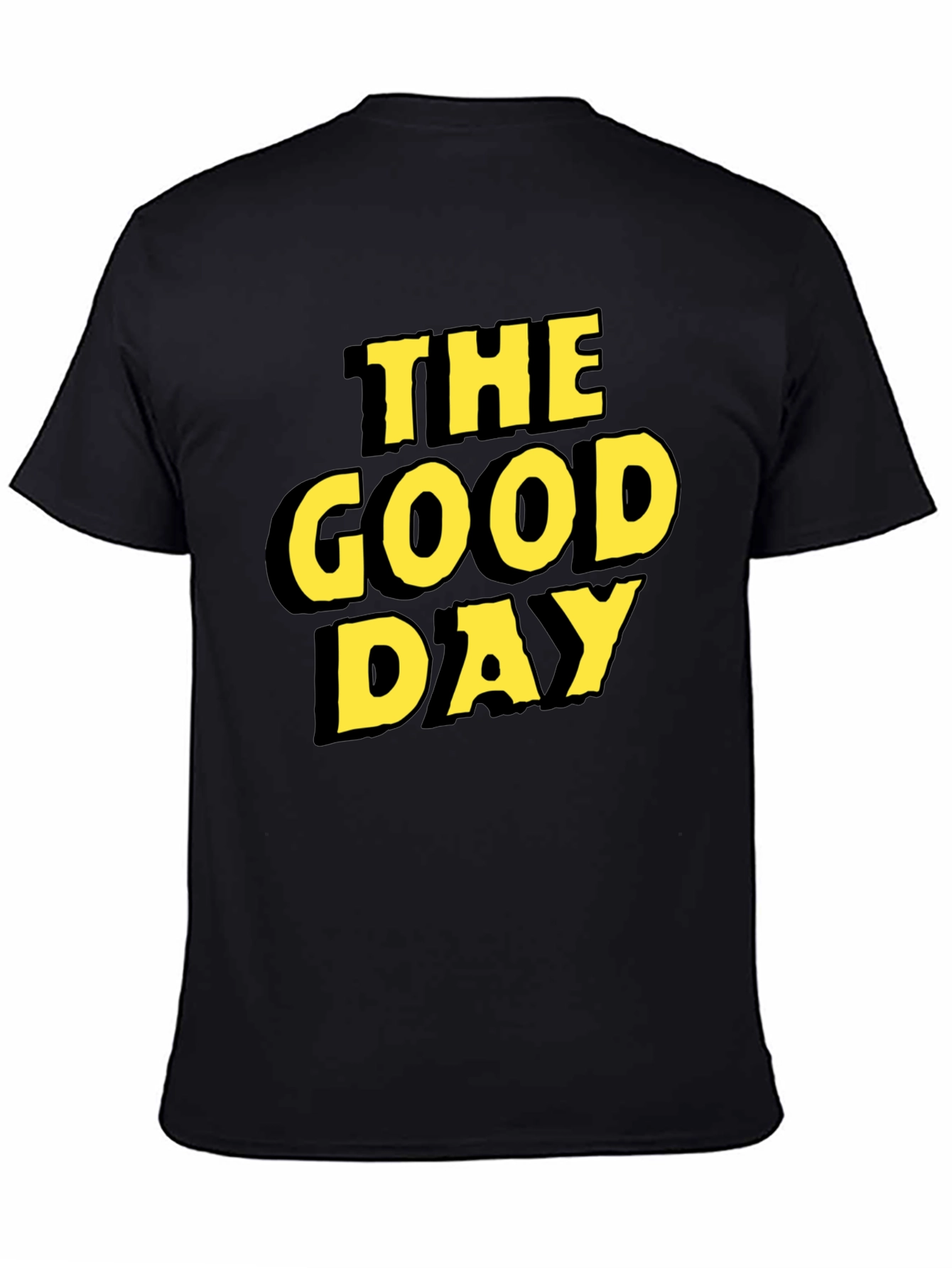 The Good Day Black T-Shirt