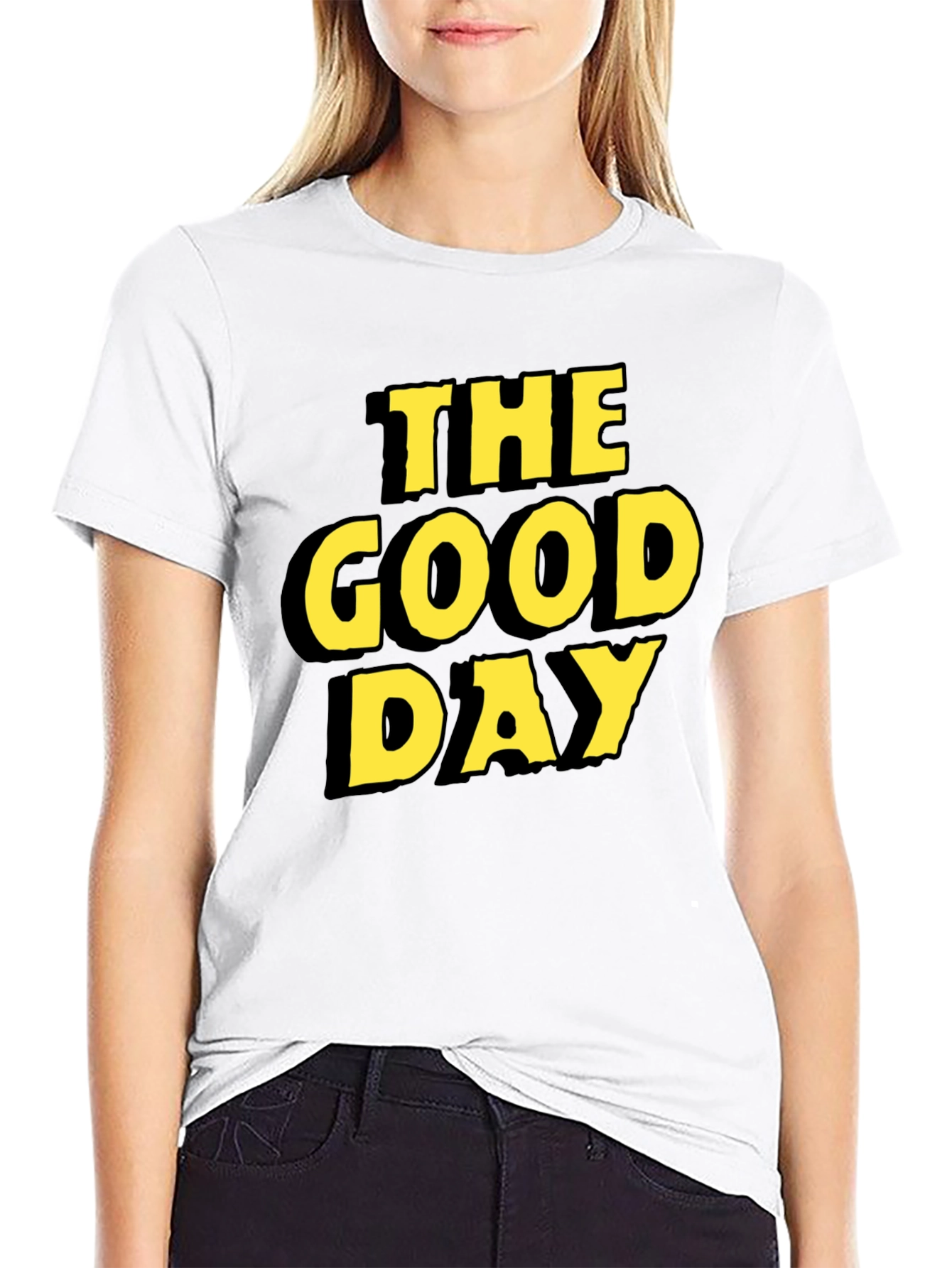 The Good Day Black T-Shirt