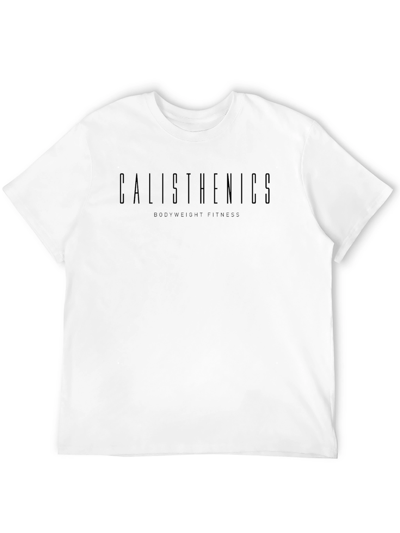 Calisthenics Black T-Shirt - Minimalist Design
