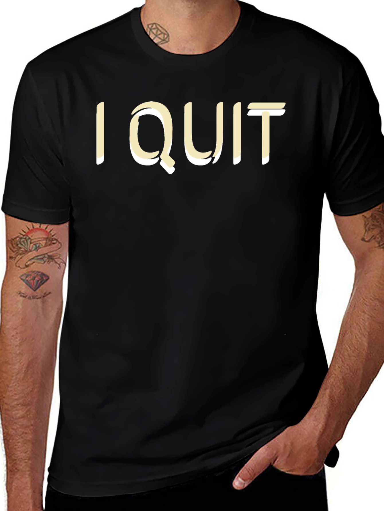 I Quit Statement T-Shirt